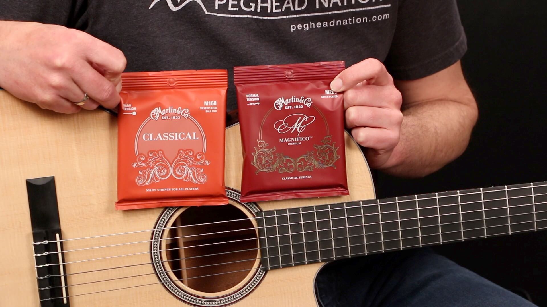 Martin Classical Strings and Nylon Guitar - Peghead Nation