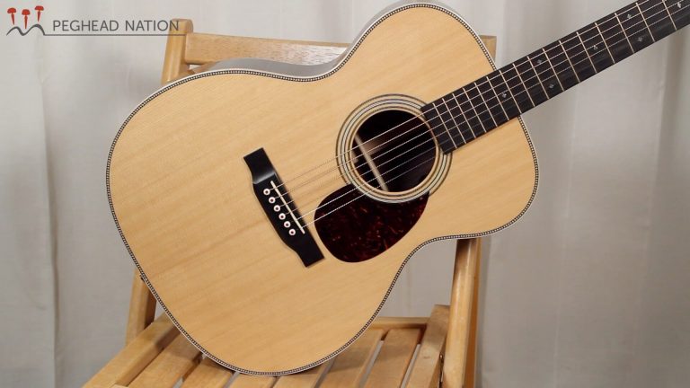 article: Martin OM-28E Modern Deluxe