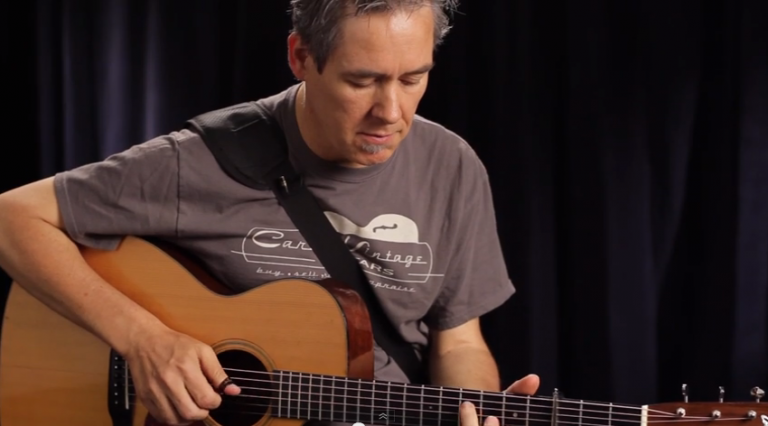 article: Pete Huttlinger plays "McGuire's Landing"