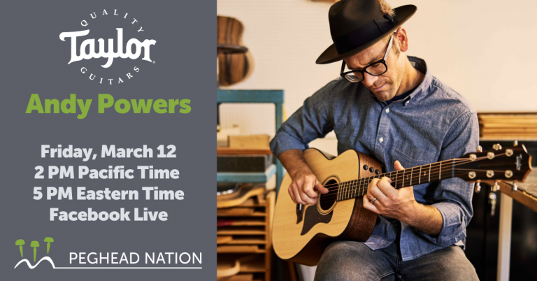 article: Join Taylor Guitars’ Andy Powers | Facebook Live, Friday, March 12, 2 PM Pacific
