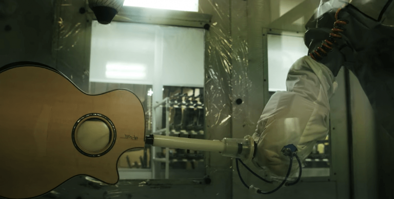 article: The Finishing Process | Taylor Guitars