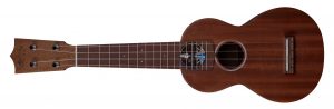 The one-of-a-kind custom ukulele from Martin that was taken into space by the Inspiration4 crew on its Space X mission that launched on September 15, 2021