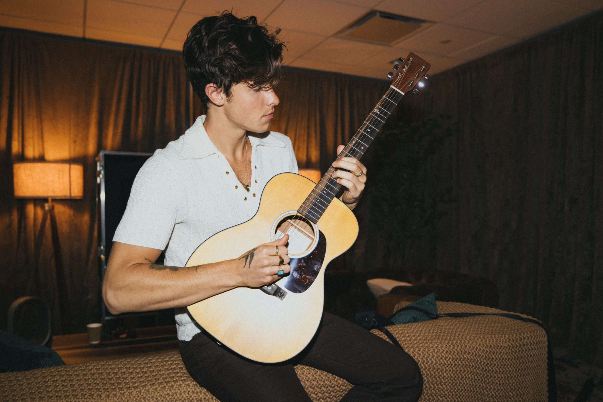000JR-10E Shawn Mendes | Martin Guitar - Peghead Nation