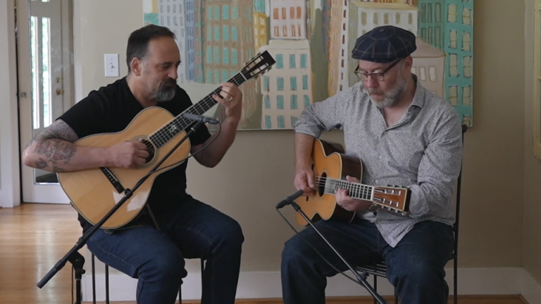 article: Eric Skye and Adam Levy, "Bag's Groove" | Santa Cruz Guitars