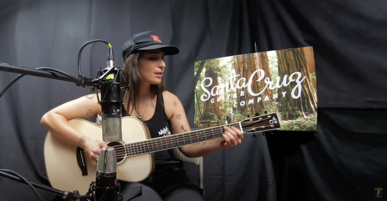 article: Cristina Vane, "Ramblin’" | Santa Cruz Guitar
