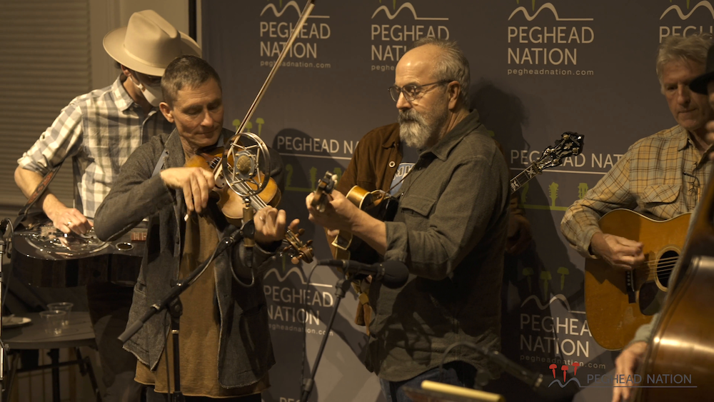John Reischman, Chad Manning, Bill Evans, Mike Witcher Peghead Nation 10th Anniversary