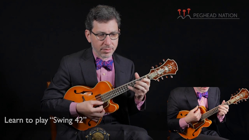 Aaron Weinstein teaching Django Reinhardt's “Swing 42”