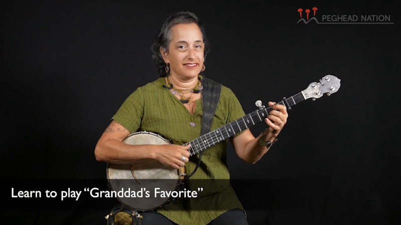 Evie Ladin teaching "Granddad's Favorite"