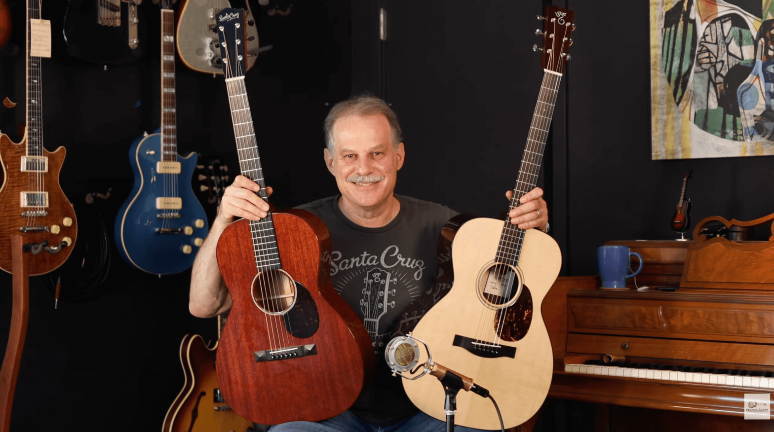 Larry Sogolow of Organic Sounds with the Santa Cruz 50th Anniversary OMPW and 1929 00