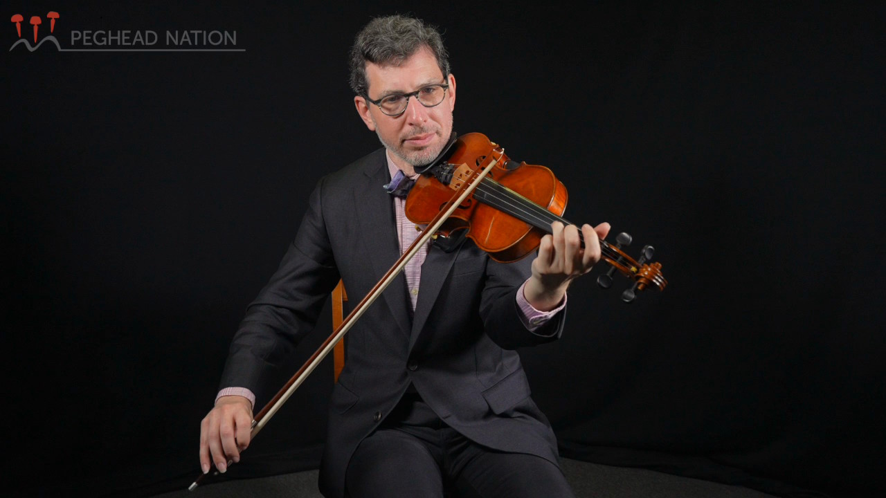 Aaron Weinstein teaching "All of Me" in his Jazz Violin course